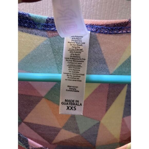 💕3/$30💕 LuLaRoe Perfect T Size XXS - Picture 5 of 8